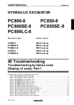 Предварительный просмотр 507 страницы Komatsu Galeo PC800-8 Shop Manual