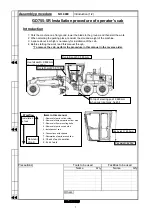 Предварительный просмотр 4 страницы Komatsu GD755-5R Field Assembly  Instructions