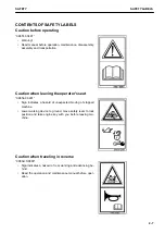 Предварительный просмотр 29 страницы Komatsu H75051 Operation & Maintenance Manual