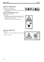 Предварительный просмотр 36 страницы Komatsu H75051 Operation & Maintenance Manual