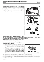 Предварительный просмотр 42 страницы Komatsu H75051 Operation & Maintenance Manual