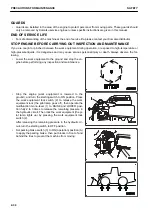 Предварительный просмотр 56 страницы Komatsu H75051 Operation & Maintenance Manual