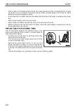 Предварительный просмотр 64 страницы Komatsu H75051 Operation & Maintenance Manual