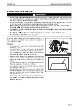 Предварительный просмотр 189 страницы Komatsu H75051 Operation & Maintenance Manual