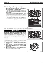 Предварительный просмотр 193 страницы Komatsu H75051 Operation & Maintenance Manual