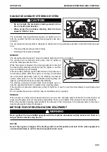 Предварительный просмотр 257 страницы Komatsu H75051 Operation & Maintenance Manual