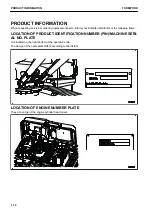 Предварительный просмотр 16 страницы Komatsu HB215LC-3 Operation & Maintenance Manual