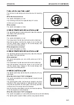 Предварительный просмотр 95 страницы Komatsu HB215LC-3 Operation & Maintenance Manual