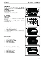 Предварительный просмотр 129 страницы Komatsu HB215LC-3 Operation & Maintenance Manual