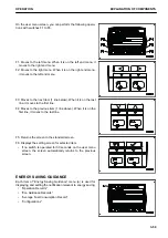 Предварительный просмотр 131 страницы Komatsu HB215LC-3 Operation & Maintenance Manual