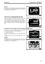 Предварительный просмотр 133 страницы Komatsu HB215LC-3 Operation & Maintenance Manual