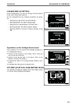 Предварительный просмотр 135 страницы Komatsu HB215LC-3 Operation & Maintenance Manual