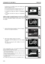 Предварительный просмотр 138 страницы Komatsu HB215LC-3 Operation & Maintenance Manual