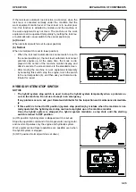 Предварительный просмотр 167 страницы Komatsu HB215LC-3 Operation & Maintenance Manual