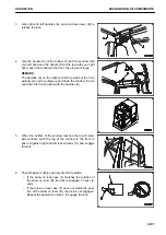 Предварительный просмотр 179 страницы Komatsu HB215LC-3 Operation & Maintenance Manual