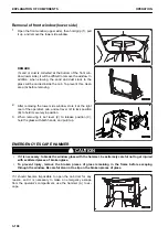 Предварительный просмотр 180 страницы Komatsu HB215LC-3 Operation & Maintenance Manual