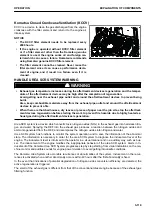 Предварительный просмотр 191 страницы Komatsu HB215LC-3 Operation & Maintenance Manual