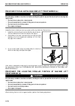 Предварительный просмотр 230 страницы Komatsu HB215LC-3 Operation & Maintenance Manual