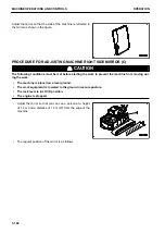 Предварительный просмотр 234 страницы Komatsu HB215LC-3 Operation & Maintenance Manual