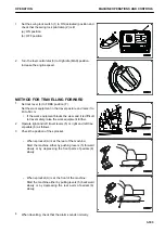 Предварительный просмотр 255 страницы Komatsu HB215LC-3 Operation & Maintenance Manual