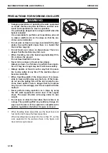 Предварительный просмотр 270 страницы Komatsu HB215LC-3 Operation & Maintenance Manual