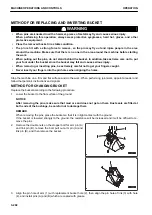 Предварительный просмотр 274 страницы Komatsu HB215LC-3 Operation & Maintenance Manual