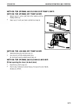 Предварительный просмотр 287 страницы Komatsu HB215LC-3 Operation & Maintenance Manual