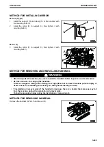 Предварительный просмотр 317 страницы Komatsu HB215LC-3 Operation & Maintenance Manual