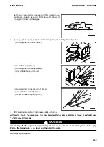 Предварительный просмотр 393 страницы Komatsu HB215LC-3 Operation & Maintenance Manual