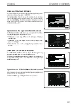 Предварительный просмотр 133 страницы Komatsu HB365LC-3 Operation & Maintenance Manual