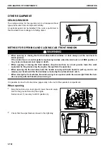 Предварительный просмотр 174 страницы Komatsu HB365LC-3 Operation & Maintenance Manual