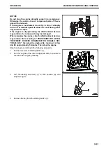 Предварительный просмотр 263 страницы Komatsu HB365LC-3 Operation & Maintenance Manual