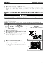 Предварительный просмотр 415 страницы Komatsu HB365LC-3 Operation & Maintenance Manual