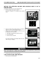 Предварительный просмотр 463 страницы Komatsu HB365LC-3 Operation & Maintenance Manual