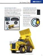 Preview for 5 page of Komatsu HD1500-7 - Brochure