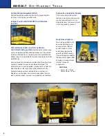 Предварительный просмотр 8 страницы Komatsu HD1500-7 - Brochure