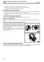 Предварительный просмотр 32 страницы Komatsu HD465-8 Operation & Maintenance Manual