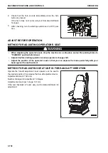 Предварительный просмотр 204 страницы Komatsu HD465-8 Operation & Maintenance Manual