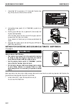 Предварительный просмотр 360 страницы Komatsu HD465-8 Operation & Maintenance Manual