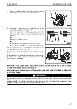 Предварительный просмотр 367 страницы Komatsu HD465-8 Operation & Maintenance Manual