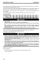 Preview for 342 page of Komatsu HM400-5 Operation & Maintenance Manual