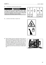 Предварительный просмотр 35 страницы Komatsu K50114 Operation & Maintenance Manual