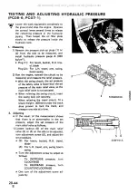 Предварительный просмотр 129 страницы Komatsu PC05-6 Shop Manual