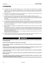 Preview for 4 page of Komatsu PC118MR-8 Operation And Maintenance Manual