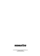 Preview for 418 page of Komatsu PC118MR-8 Operation And Maintenance Manual