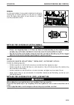 Preview for 205 page of Komatsu PC1250-11 Original Instructions Manual