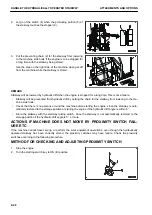 Preview for 432 page of Komatsu PC1250-11 Original Instructions Manual