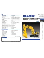 Предварительный просмотр 1 страницы Komatsu PC1250 - Brochure