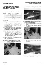 Предварительный просмотр 44 страницы Komatsu PC130-7 Shop Manual