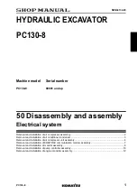 Предварительный просмотр 1013 страницы Komatsu PC130-8 Shop Manual